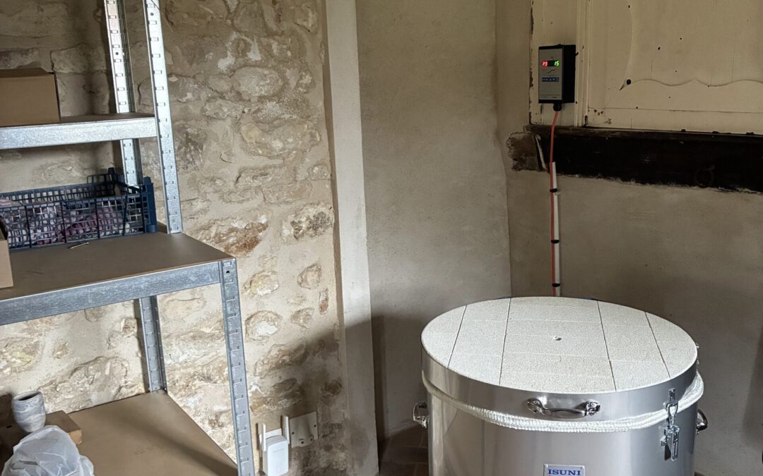 Notre four est arrivé